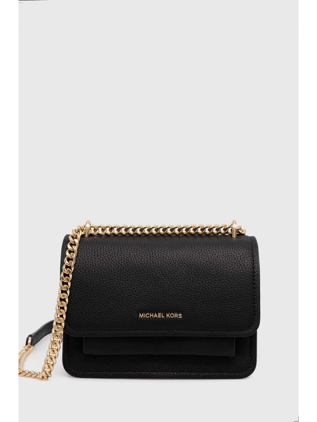 Kožená kabelka MICHAEL Michael Kors černá barva 32T4GC7C1T